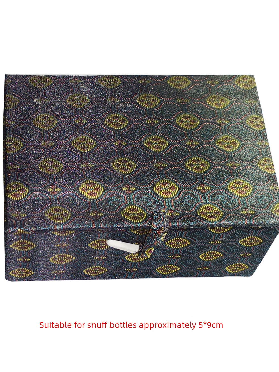 Snuff Bottle with Internal Painting, Handicrafts, Brocade Box, Packaging Box, Matching Accessories, Cloth Bag for Cultural Items, Accessories, Brocade Box, Gift Box