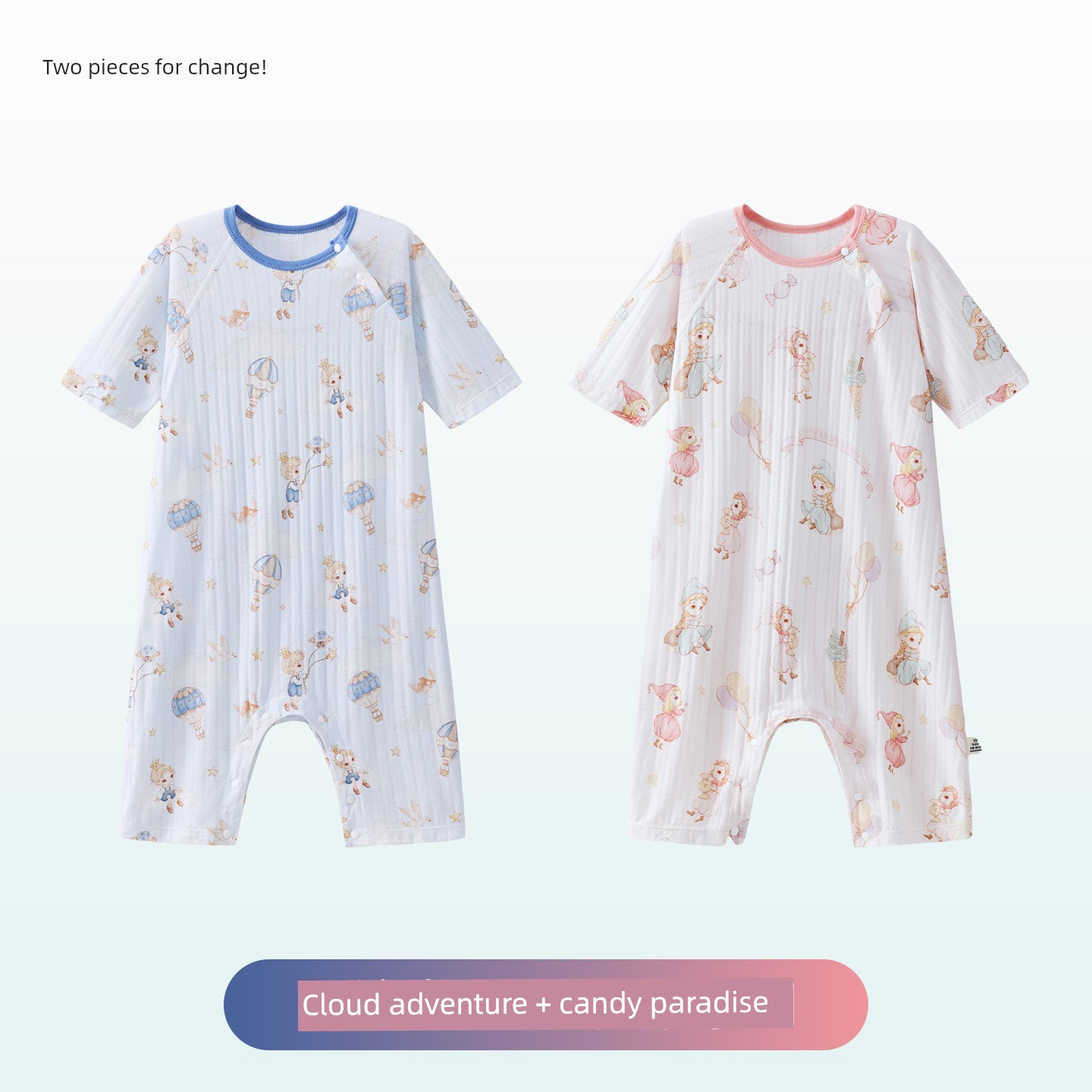 Jq Jingqi {Cloud Soft Cotton} Baby Clothes Pure Cotton Class a Unisex Baby 2026 Autumn Homewear One-Piece Pajamas — 3