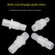 Plate fittings Plastic hose threaded fittings Plastic two-way fittings Pagoda type Straight fittings