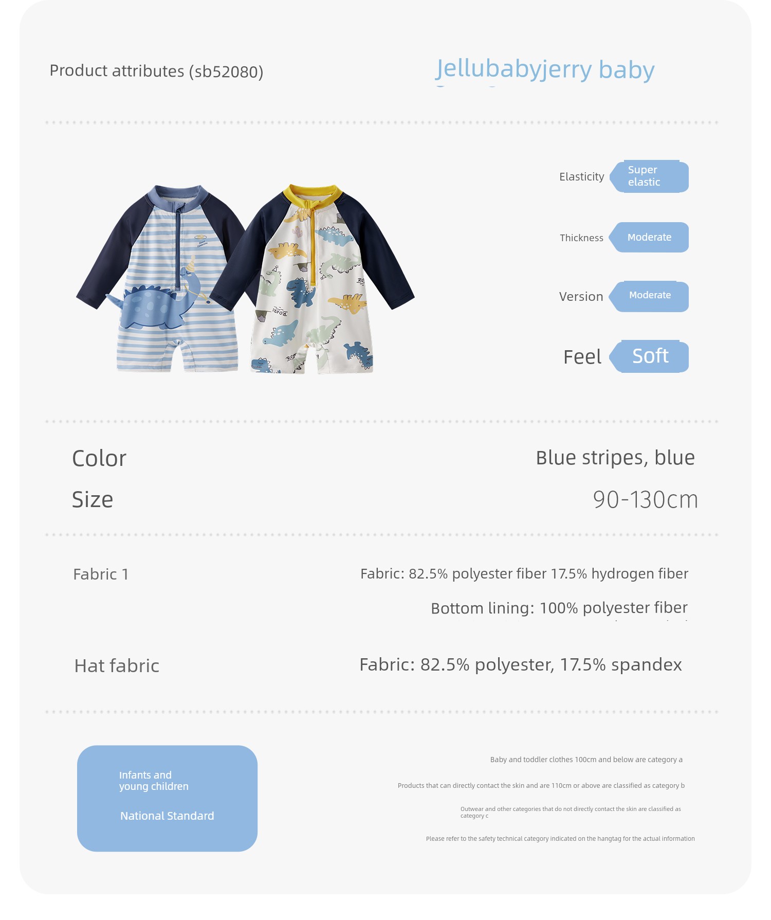 Quick-Drying Sun Protection Children's Separates Shark Long Sleeves Swimsuit — 28