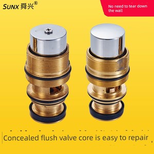 Concealed Pedal Flush Valve Valve Core Hand-Pressing Type Stool Foot Pedal Toilet Valve Core Flush Valve Fit Rifeng Acce