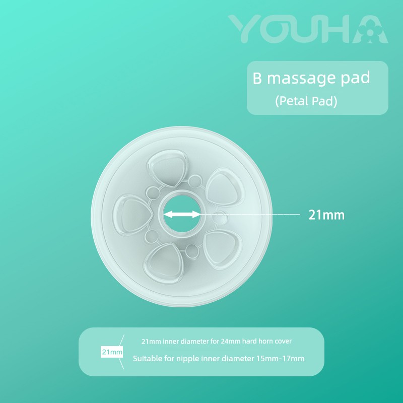 YOUHA Electric Breast Pump Fittings Protection Mat/8001/8004/8105 Massage Silicone Diaphragm Duckbill Valve — 3