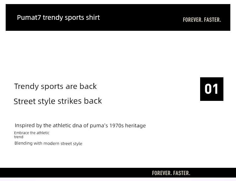 Puma Children's Clothing 2026 New Children's Long-Sleeved T-Shirt Simple and Fashionable Striped Round Neck Sports T7 Base Shirt — 5