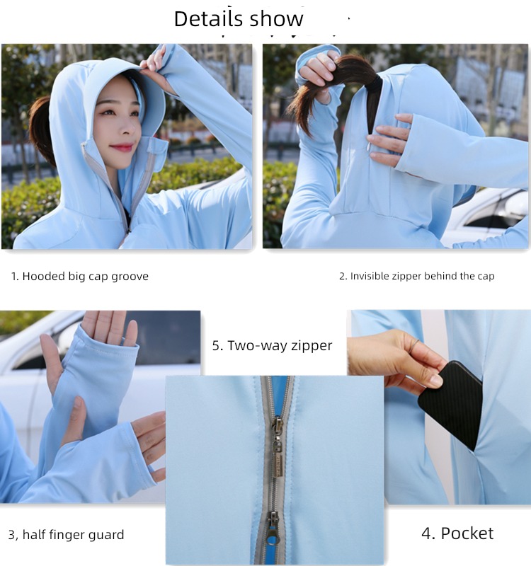 summer Can be worn out have more cash than can be accounted for Ice silk smock Sunscreen