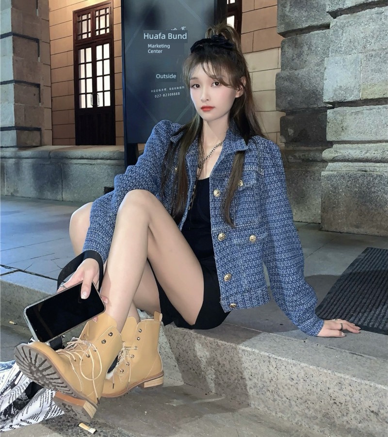 Bomb Street ins easy Show thin Put on your clothes chaqueta