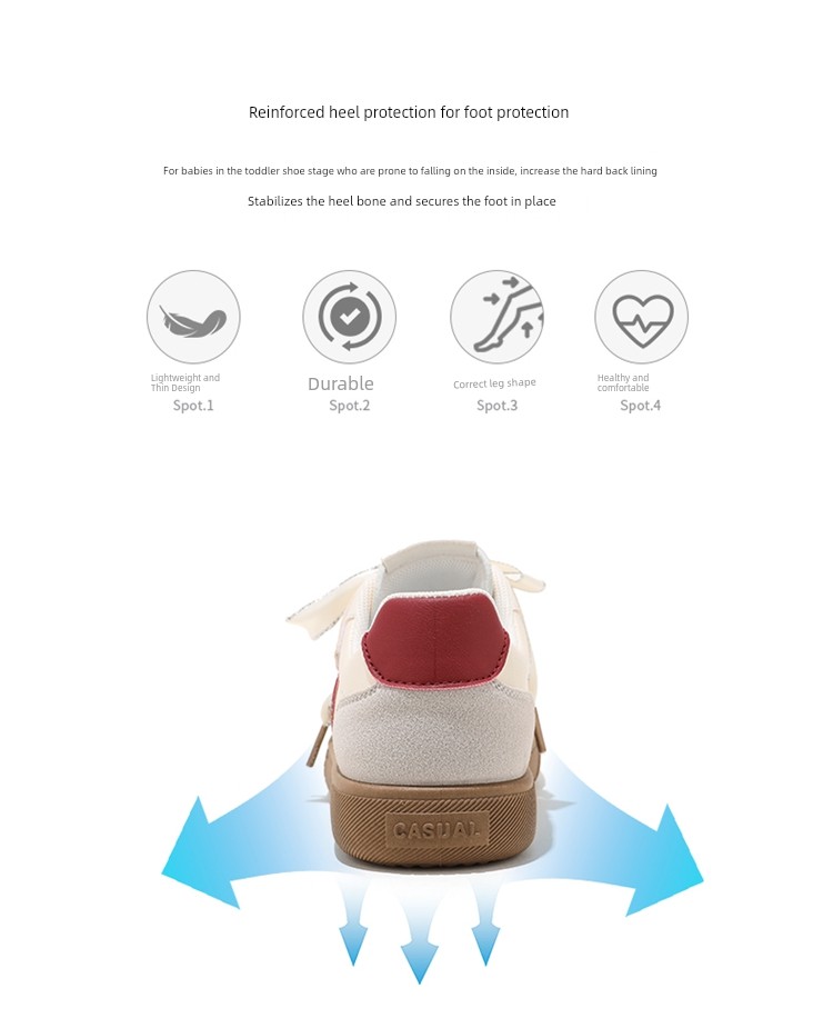Abckids Boys' Shoes 2026 Autumn New Sneakers Children's Casual Sports Shoes German Training Shoes for Young Boys and Girls — 22