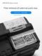 Green forest three-layer folding tool box multi-function portable large-size repair home industrial-grade hardware empty storage box