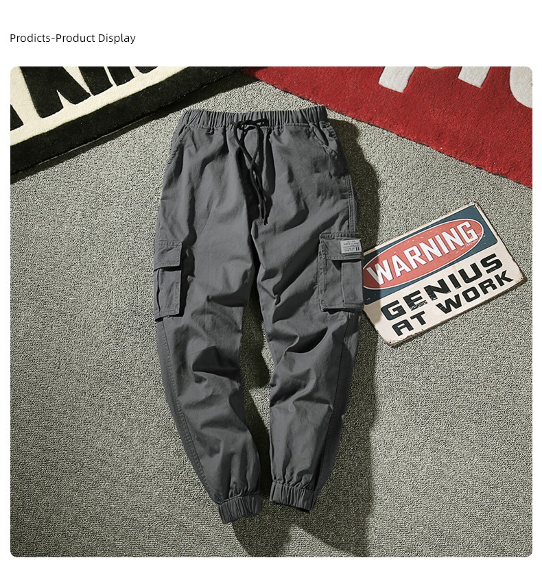 winter Plush thickening easy Big size Casual pants work clothes