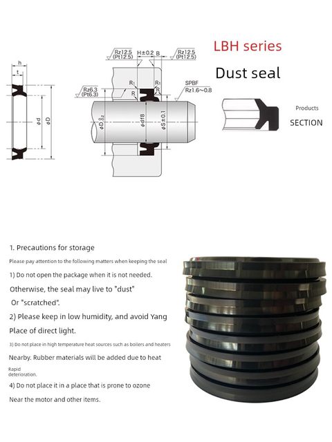 NOK oil seal LBH 31.5 32 35 35.5 36 40 45 50 Original dust seal ring imported from Japan