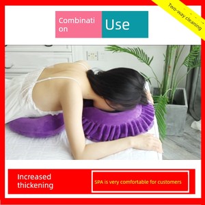 Face Pillow Beauty Salon Special U-Shape Pillow Massage Couch Hole Face Pad Beauty Bed Pillow Prone Pillow Face Pillow B