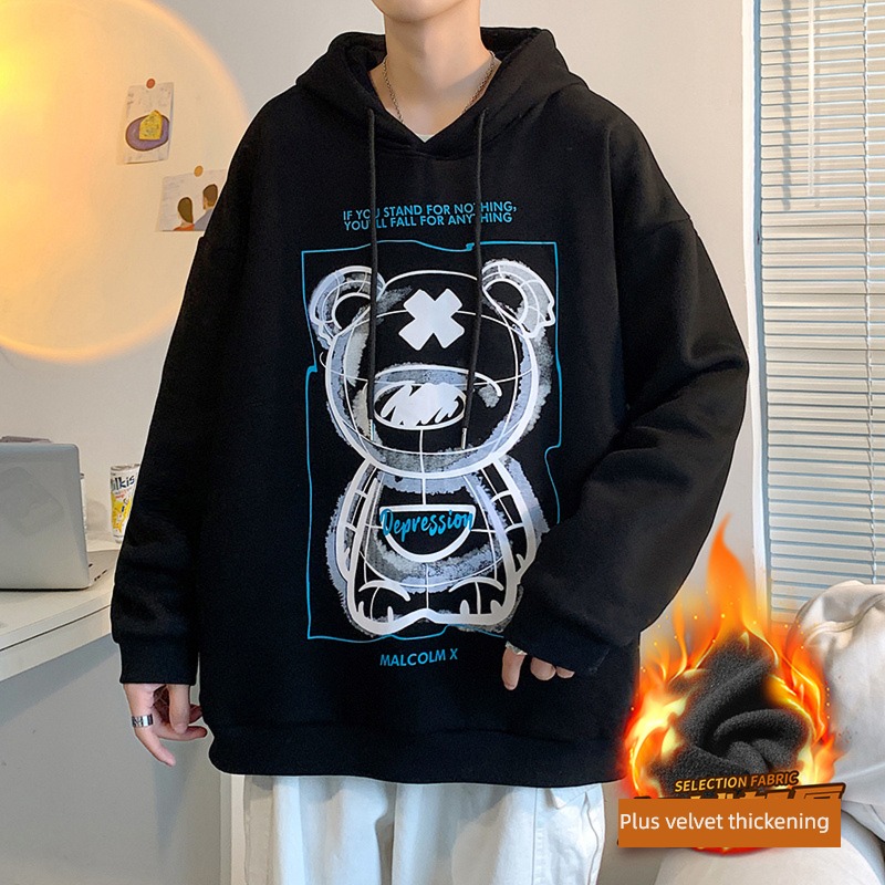 NGGGN Autumn and winter astronaut Bear leisure time Sweater