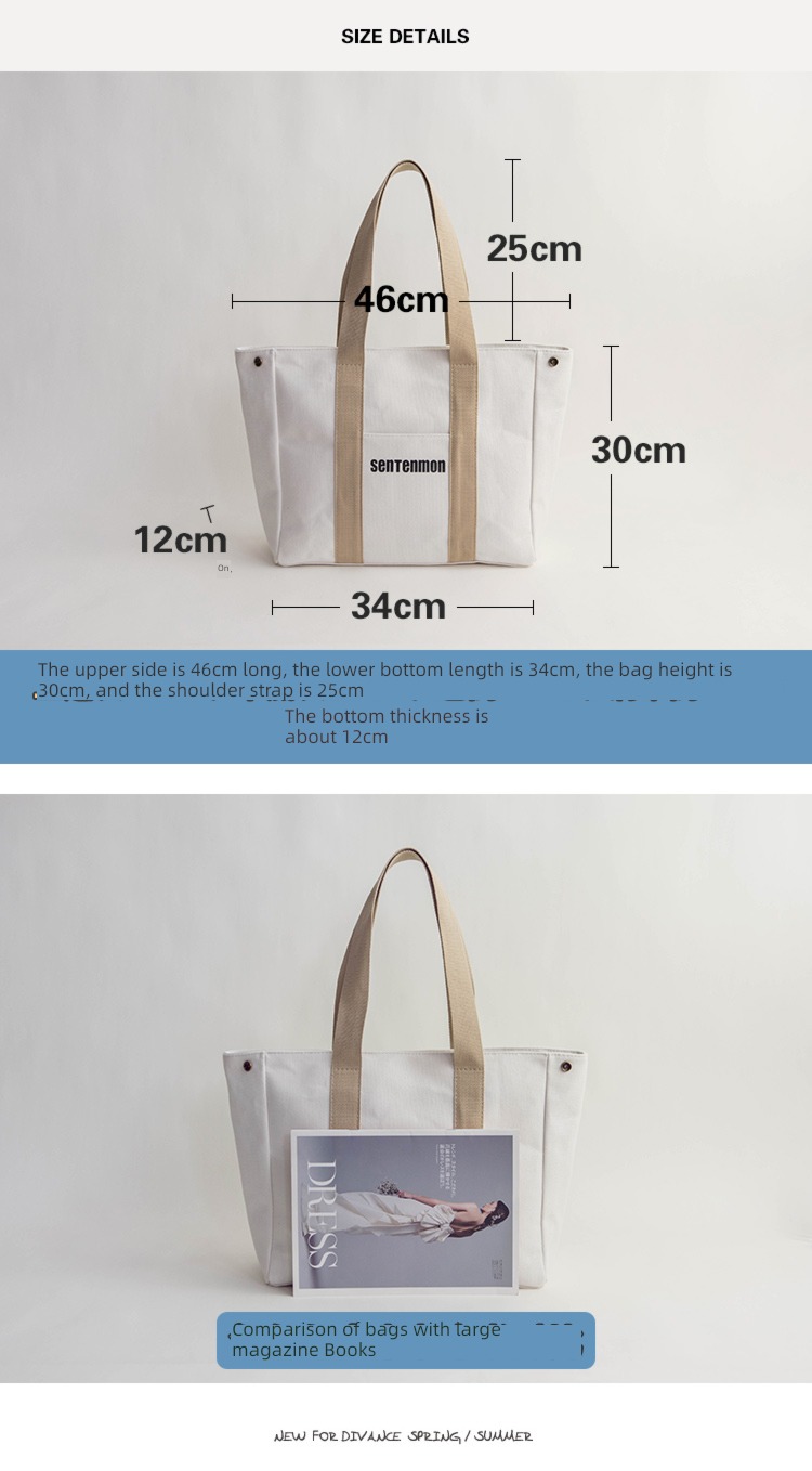 fashion solar system Canvas bag female Korean version Minority Cloth bag high-capacity Simplicity letter The single shoulder bag Versatile portable Big bag
