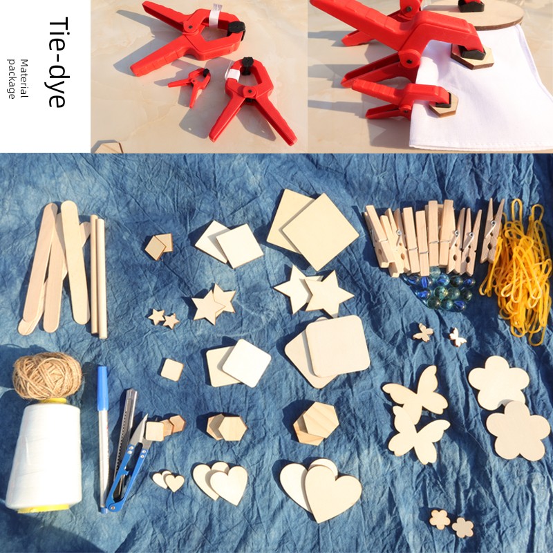 Kids Tie-Dye Material Package Handmade DIY