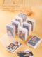 Celebrity photo small card Guka storage box self-printed star chasing card storage box 3-inch Polaroid photo plastic box