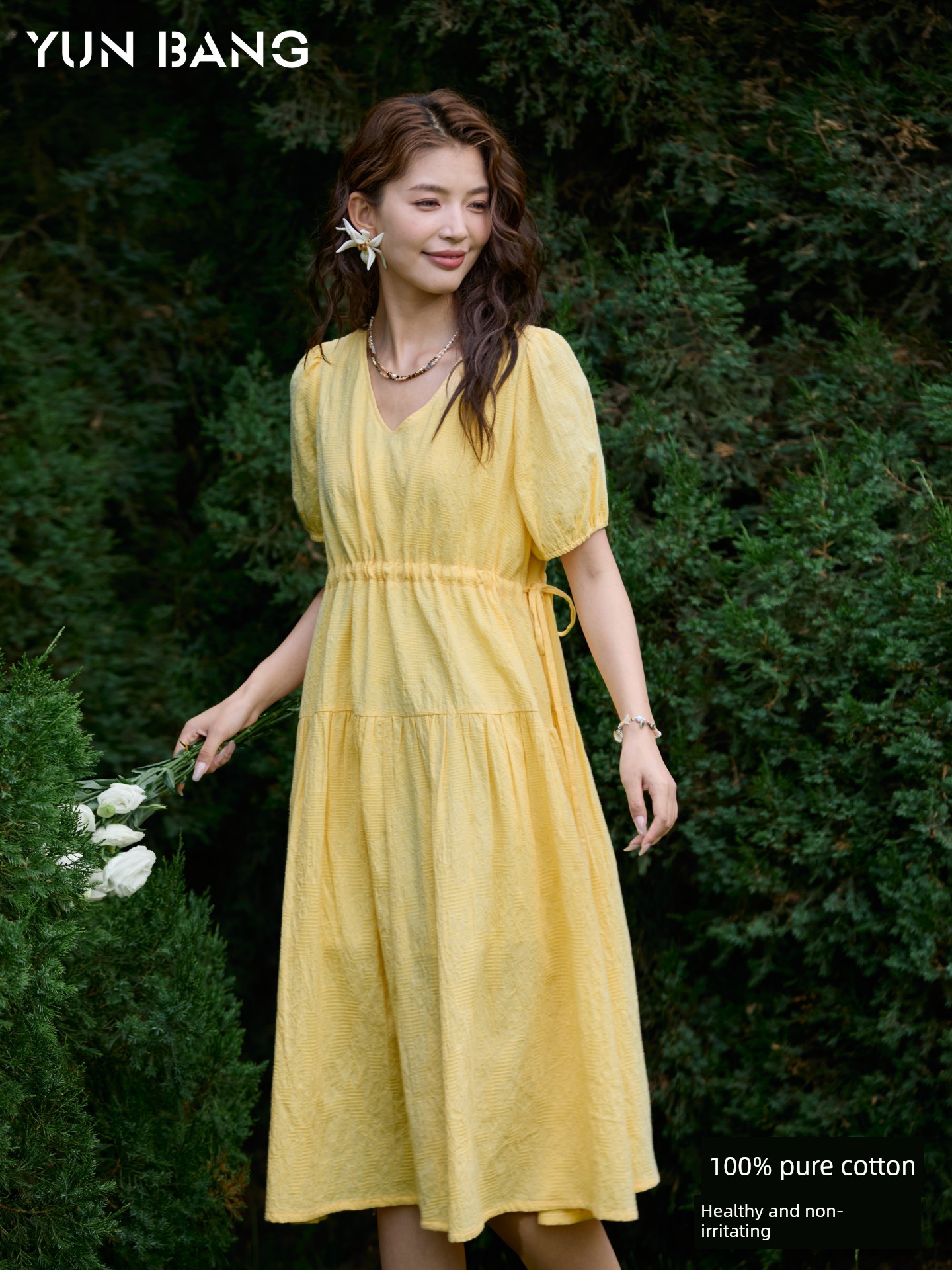 Plus Size Maternity Skirt Summer 2024 New Arrival Summer Dress 100.00Kg Pure Cotton Loose Dress Cool Little Man — 1