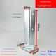 Anticorrosion wooden pillar foot cover Grape rack base fixed column beam corner fence cover fence cylinder connection piece galvanized
