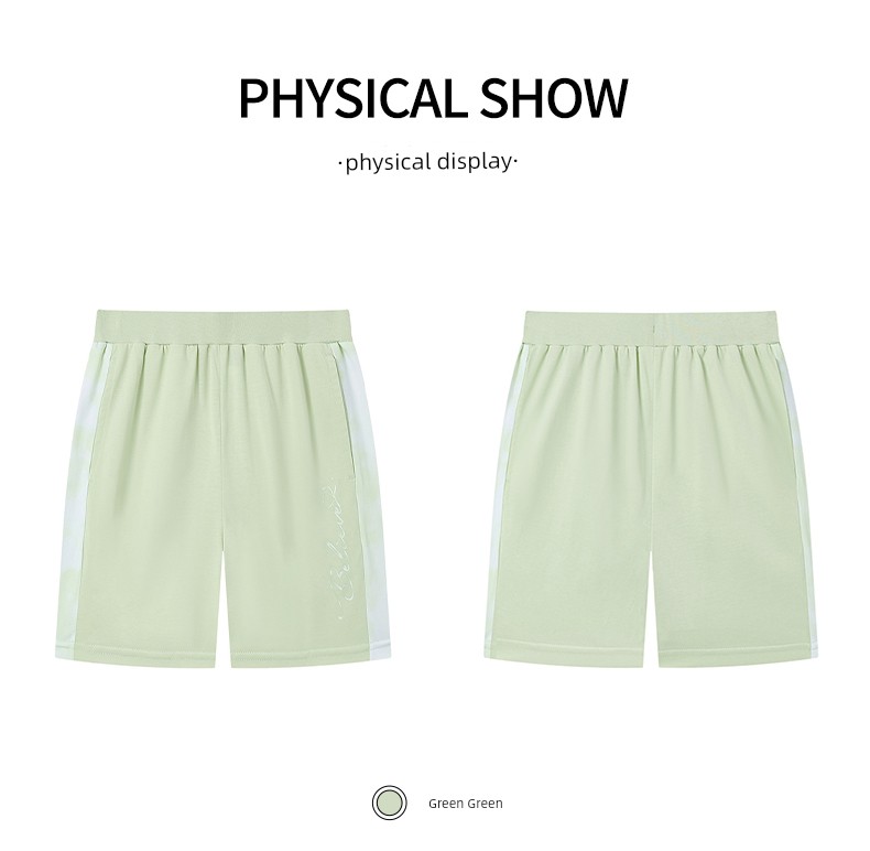 361 Children's Clothing Girls' Shorts 2026 Summer Big Kids Knitted Five-Point Shorts Sports Pants Breathable Pants — 31