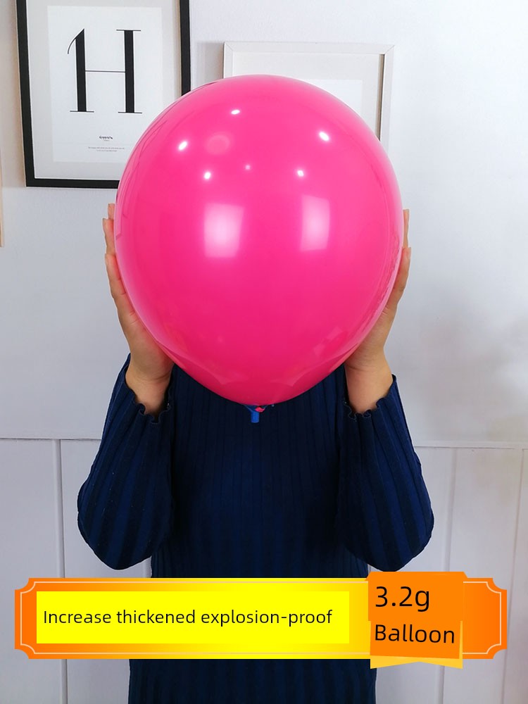 Thickened Explosion-Proof Kids Toy 12-Inch Shopping Mall Balloon