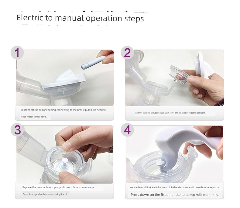 Philips AVENT Genuine Goods Electric Manual Dual-Use Breast Pump Bass Portable Unilateral Massage Milking Breast Pump — 31