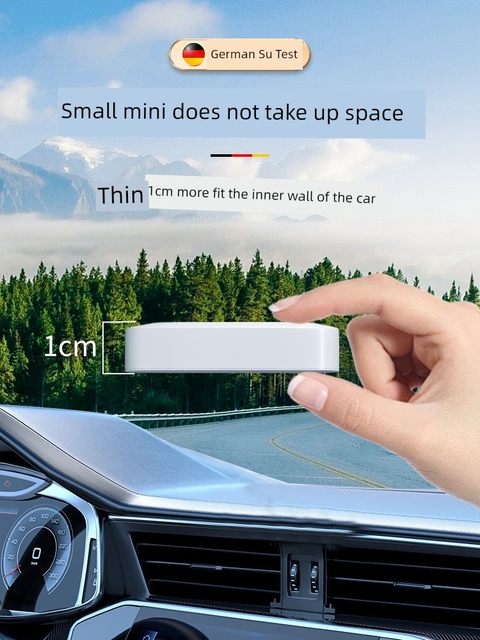 In-vehicle temperature display car special thermometer RV truck compartment car indoor thermometer humidity meter
