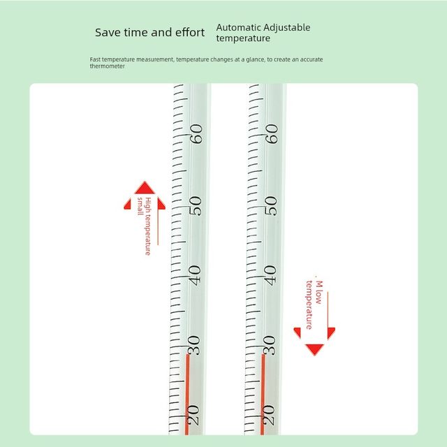 Hongshui high-precision thermometer high temperature and high accuracy 0.1 glass mercury temperature meter for industrial chemical laboratory