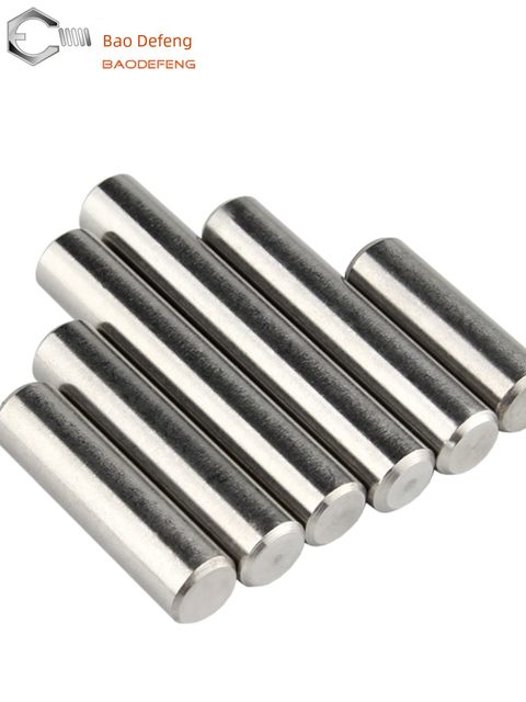 304 stainless steel cylindrical pin pin pin positioning pin fixed pin solid pin national standard M2M3M5M6M8M10M12