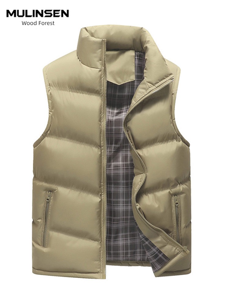 MuLinSen Jinjiang thickening vest middle age winter clothes Cotton