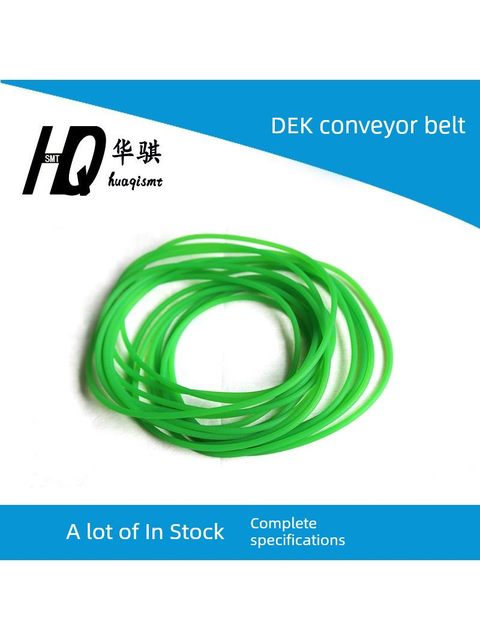 DEK printing press track round belt green PU thick surface black anti-static 03IX 2650MM original micro elastic