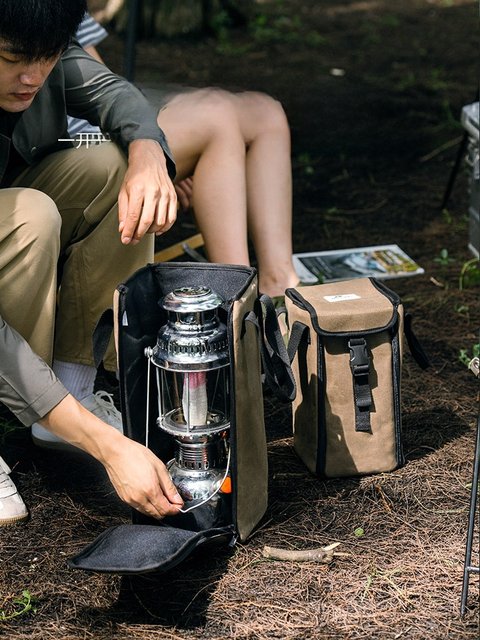 Naturehike挪客户外露营灯包野外便携野营装备收纳包手提式帆布包