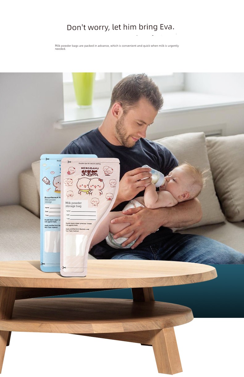 150 Pieces Disposable Portable out Milk Powder Bag — 15