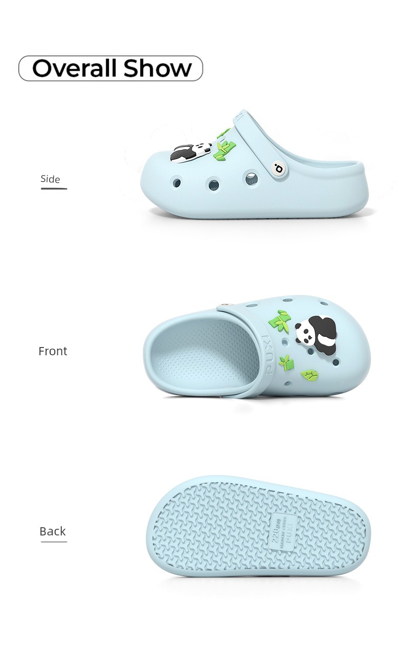 Puxi 2026 Clogs for Children, Boys and Girls, Summer Thick-Soled Height-Increasing Slippers with a Soft, Non-Slip Feel, Suitable for Outdoor and Beach Wear — 13