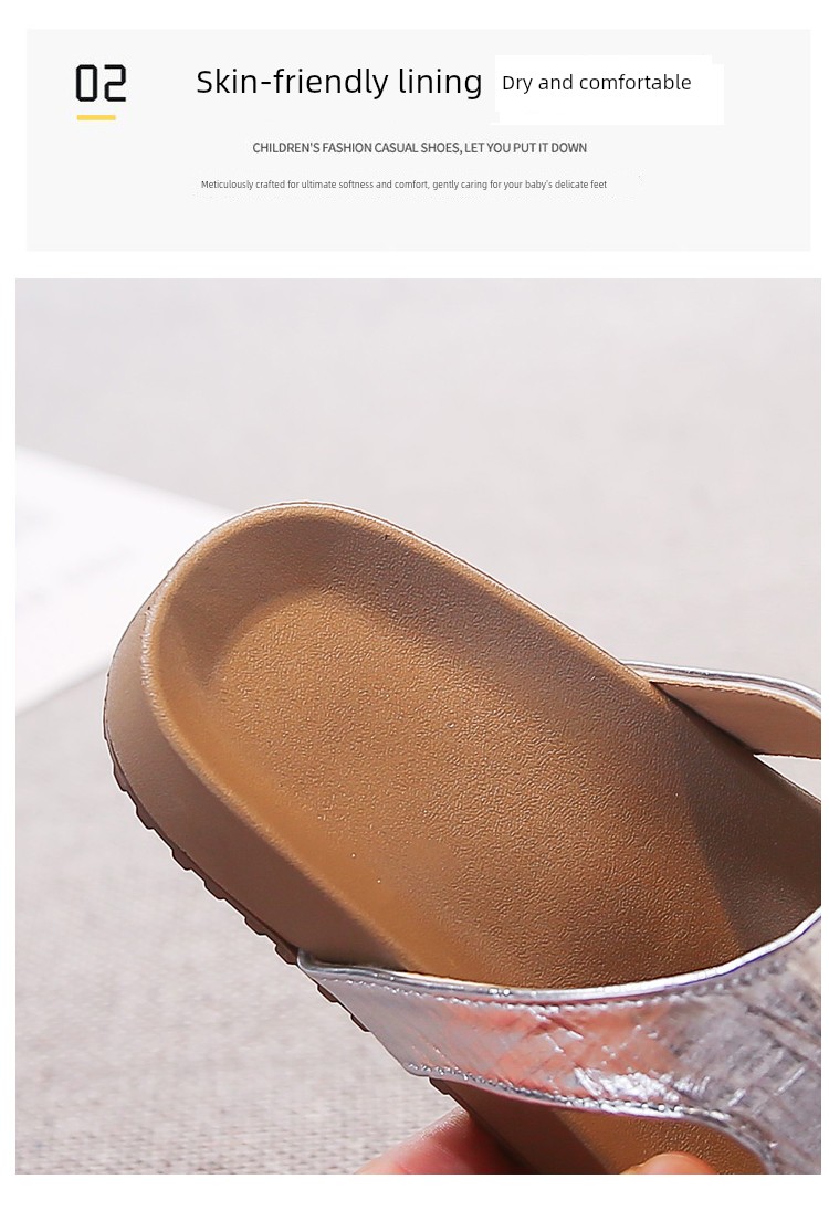 Girls' Kt Cat Polka Dot Slippers for Summer, 2026 New Model, Non-Slip Soft Sole Children's Sandals, Beach Shoes — 4