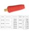 European-style welding machine welding handle quick joint butt socket accessories Pure copper cable lengthening extension connector
