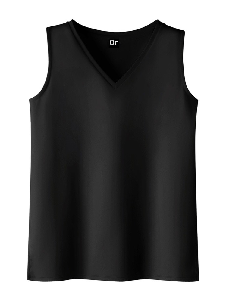 Sleeveless Fork camisole Wear out Inner lap easy waistcoat