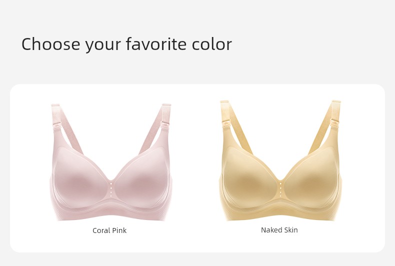 October Crystal 6D Zero-Gravity Anti-Gravity Maternity Bra Postpartum Nursing Bra Thin Breathable Large Size Anti-Sagging Underwear — 25