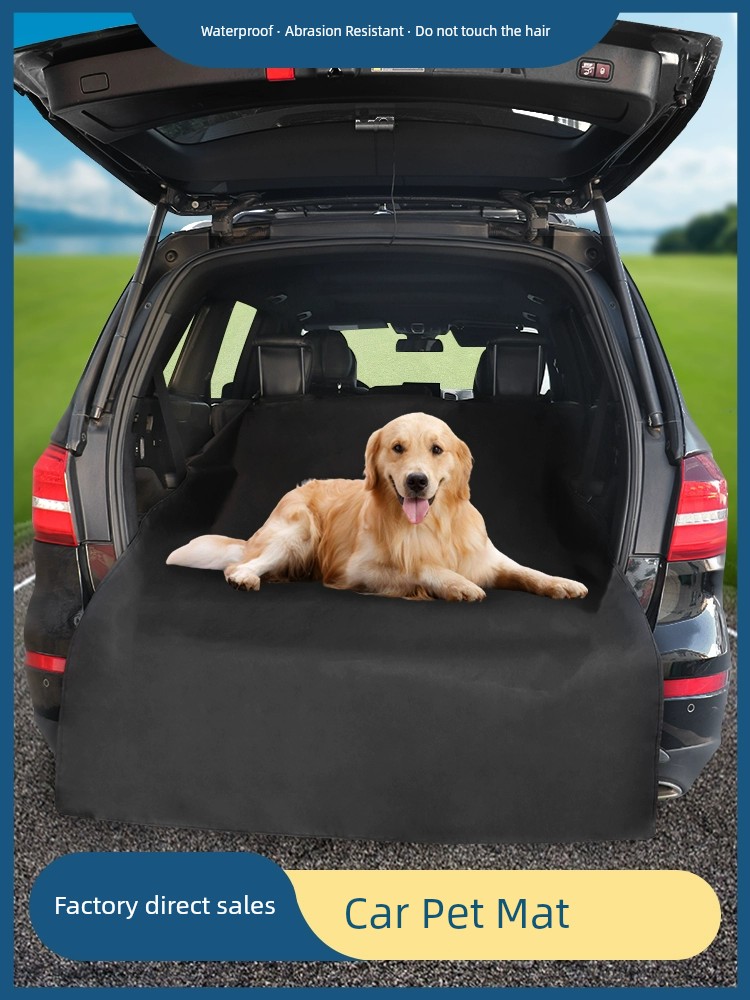 狗狗車載寵物隔髒墊中大型犬坐車防汙墊汽車後排防水貓狗專用坐墊