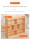 Kindergarten solid wood toy cabinet children's storage shelf log school bag cabinet shoe cabinet bookcase area corner cabinet combination