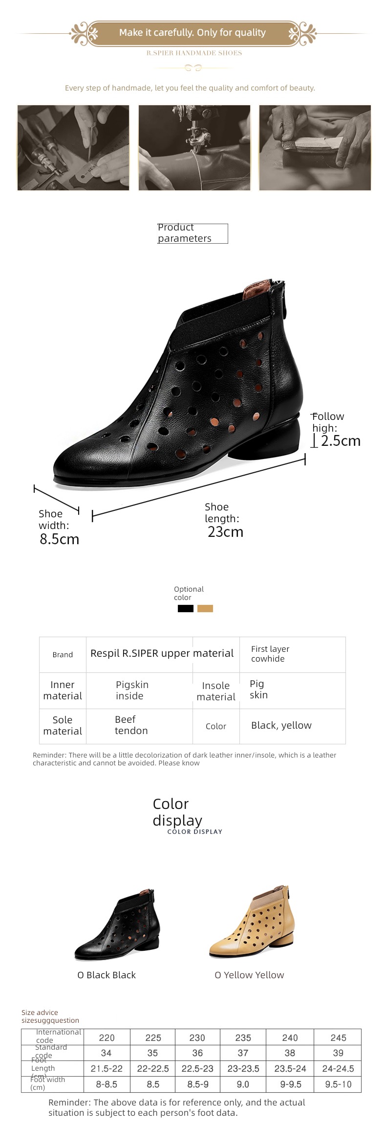 genuine leather Spring and Autumn Versatile Hollow out ma'am Crocs