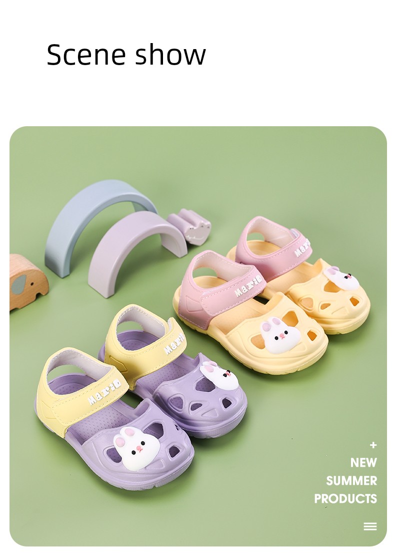Baby Boys' and Girls' Summer Children's Hole Shoes — 18