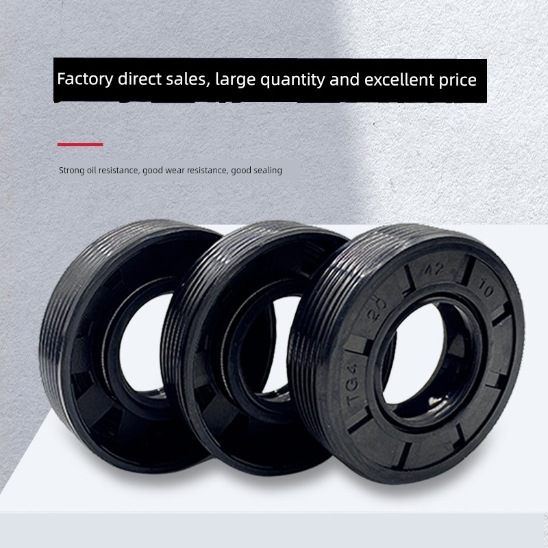Nitrile TG4/TC/FB Framework Oil Seal Oil Cylinder O-Ring External Thread Double Three Lip Water Seal Shaft Seal Ring Complete Collection