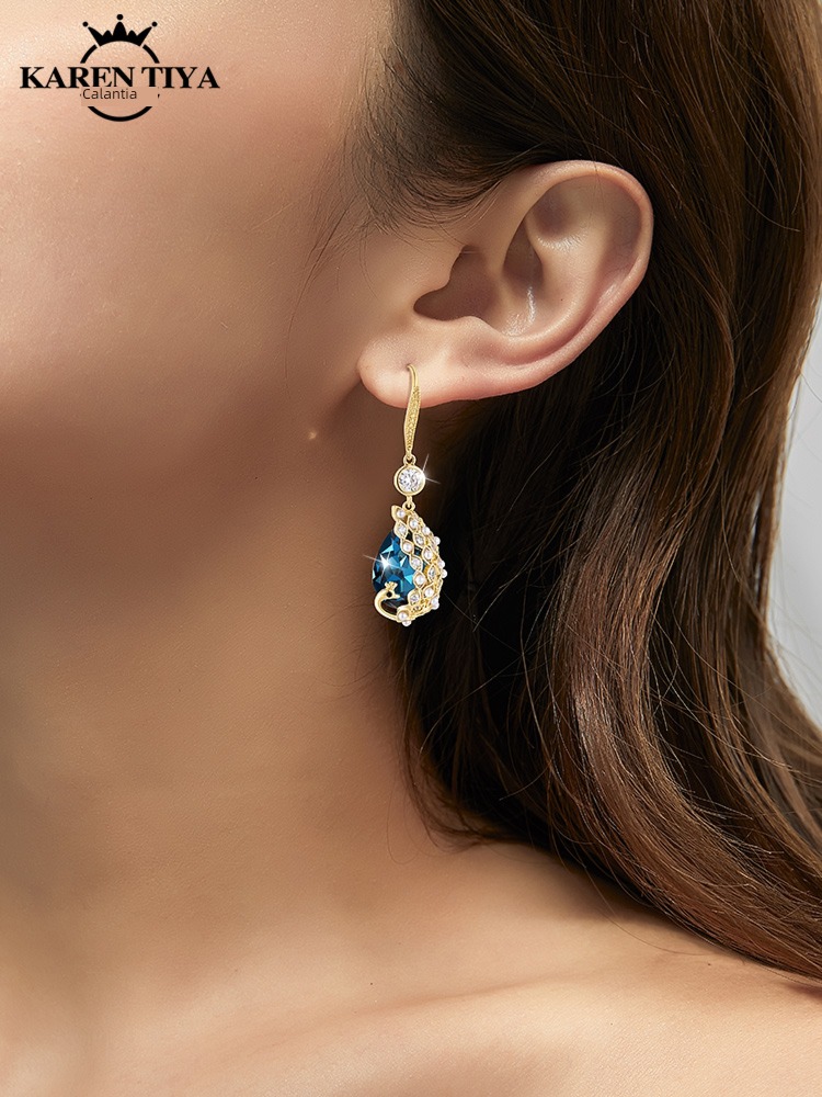 Light luxury atmosphere Advanced sense summer female Earrings