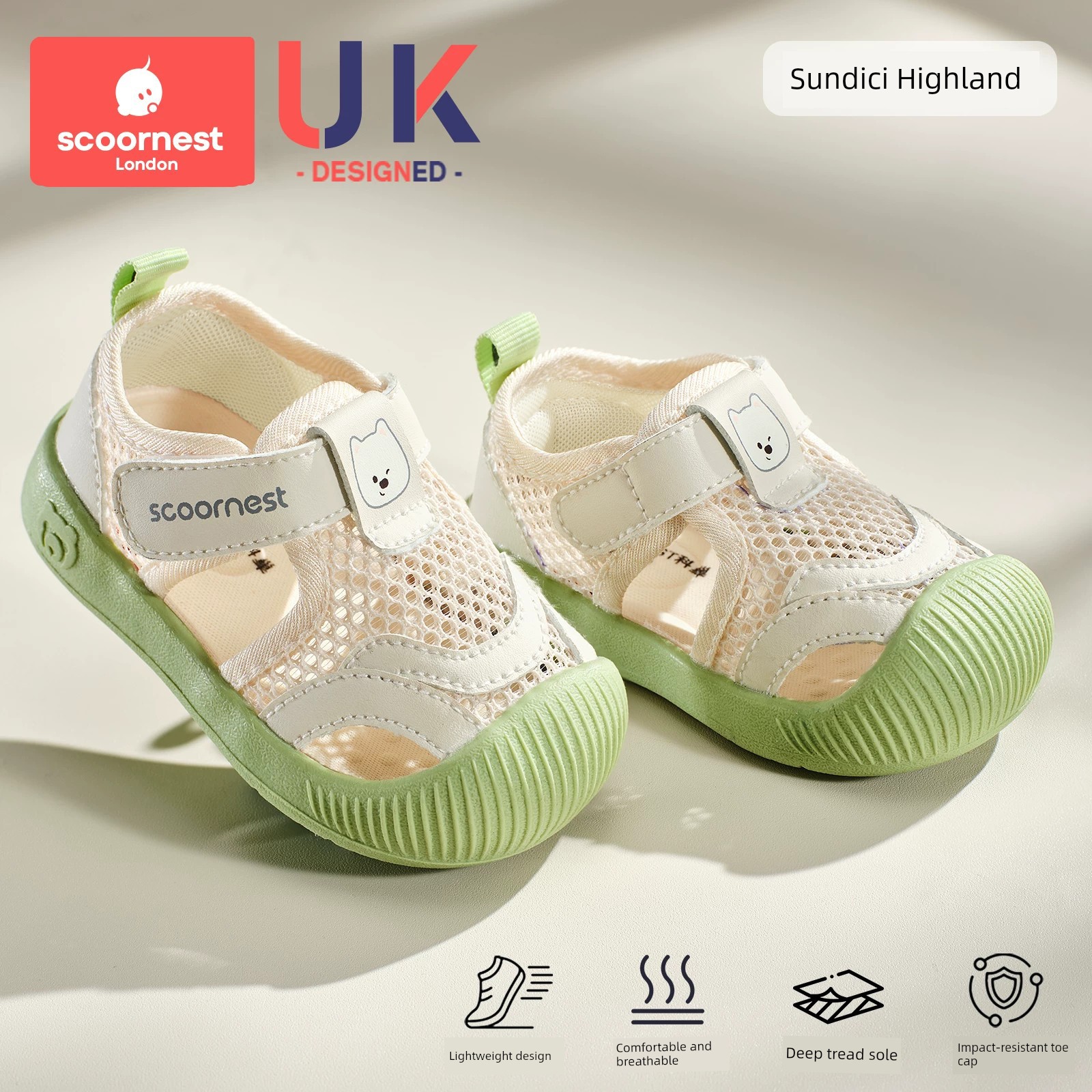 Kechao Kidsren's Baby Toddler Shoes Spring and Summer Functional Shoes for Boys and Girls with Soft Soles Indoor Baby Breathable Mesh Anti-Slip Shoes — 8