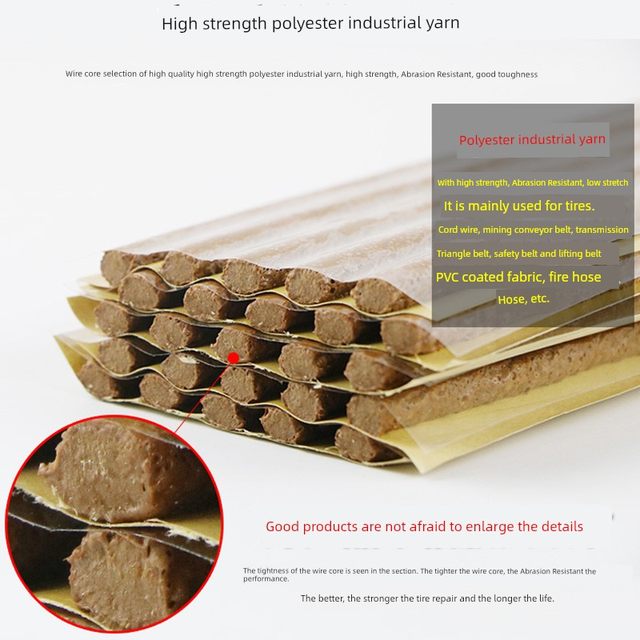 Mike Quick Tire Repair Strip Set Tool for Automobile Motorcycle Electric Vehicle Vacuum Special Tire Repair Strip