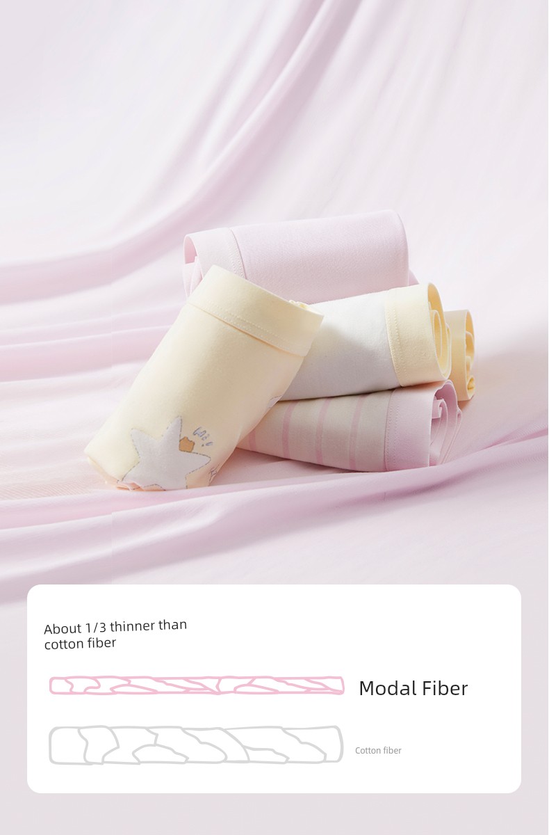 【Likeuu Special Offer】Ubras' Likeuu Children's and Adult Pure Cotton/Modal Underwear 5-Pack Dr — 44