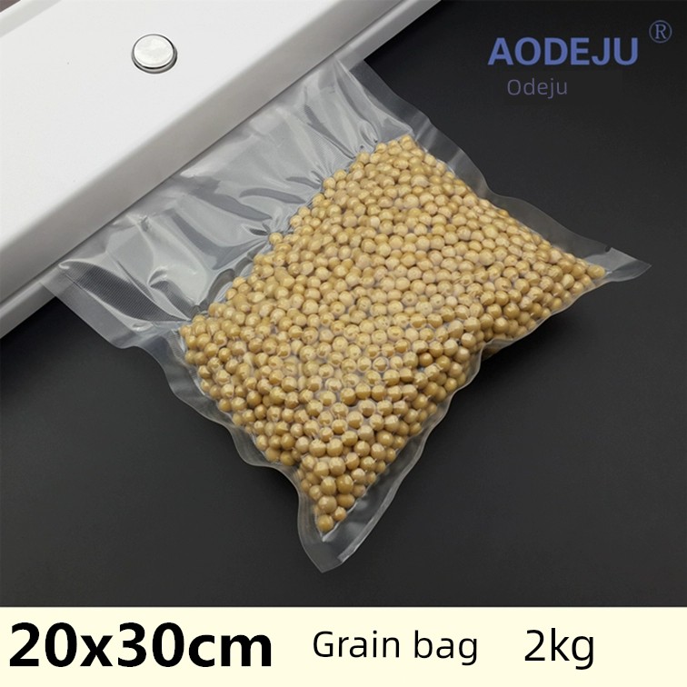 Aodeju 20 X30cm Square Piece Bags 1.00kg Pack Lines Vacuum Bag Thread Bag For Home Texture Vacuum Packaging Bag