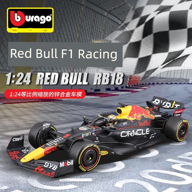 F1 racing model F1 Red Bull RB19 model 1 to 24 to 24 to 2009 Formula Emulation Alloy Verstappen 18