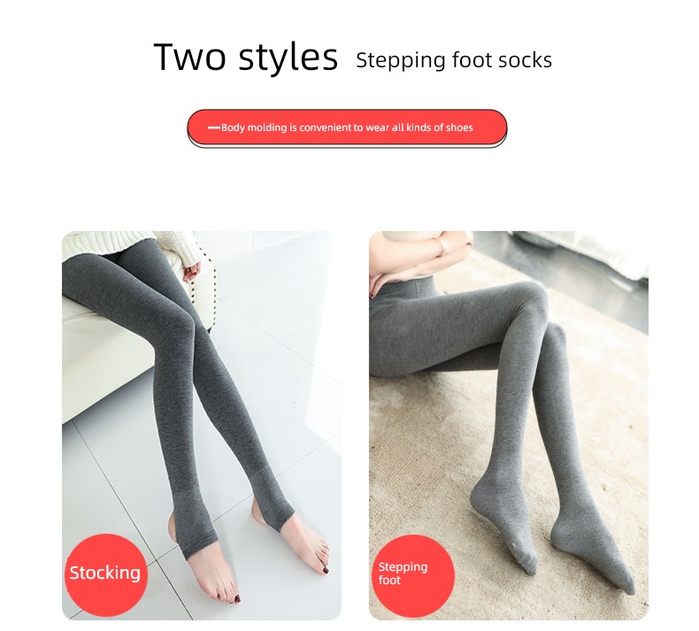 Autumn and winter thickening Wear inside and outside High waist elastic force Leggings