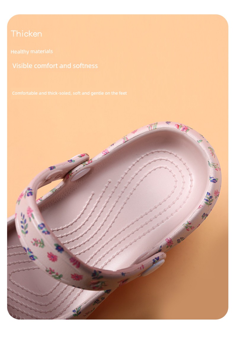 Ballet Girls' Clogs, Children's Slippers, New Summer Style Girls' Sandals, Mary Jane Non-Slip Indoor Princess Dance Shoes — 6