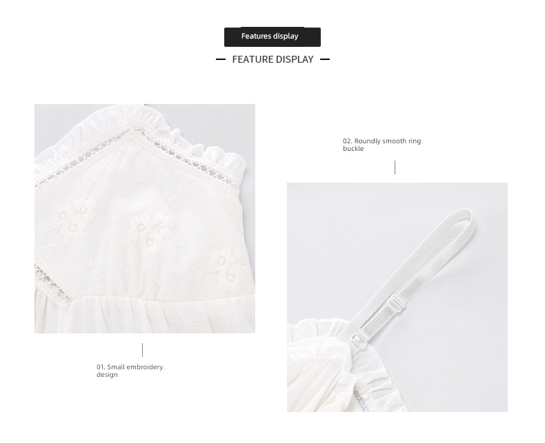 pure cotton Thin money sexy summer camisole Nightdress