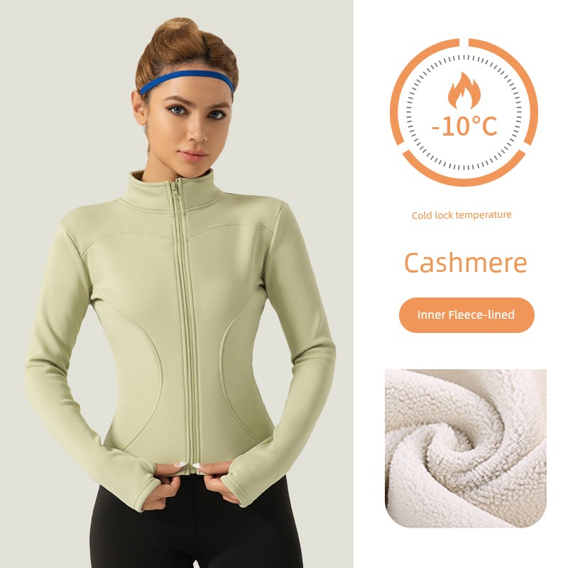 Lulu Quick Drying Clothes Sports Outwear Women's Summer Sun Protection Cinched Bodycon Tops Yoga Long Sleeves Thin Outdoor Cardigan